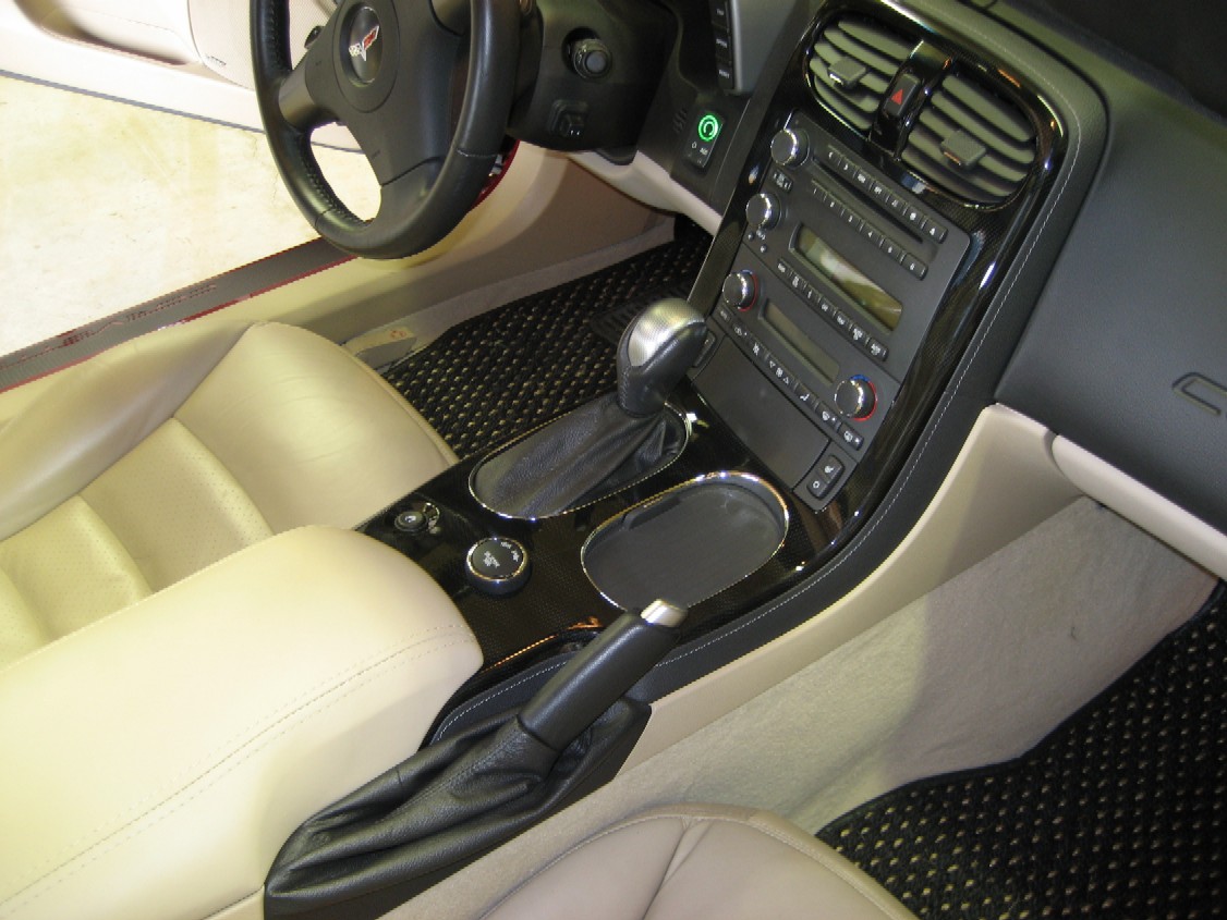 2005-2007 Corvette, GM Part 2008+ C6 Black/Satin Shift Knob